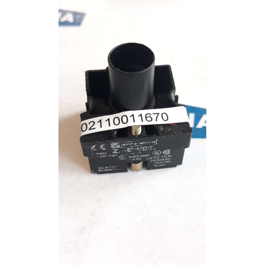 Telemecanique Z BW06 400V 2,6W Lamp Module Contact Block Telemecanique Z BW06 400V 2,6W Lamp Module Contact Block