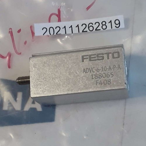 Festo ADVC 6 10 A P A 188065 ADVC-6-10-A-P-A Cylinder Festo ADVC 6 10 A P A 188065 ADVC-6-10-A-P-A Cylinder