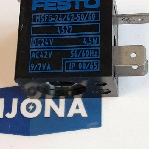 FESTO MSFG 24 42 50 60 4527  DC 24V 4,5W IP00/65 AC24V 50-60HZ 9/7VA Coil