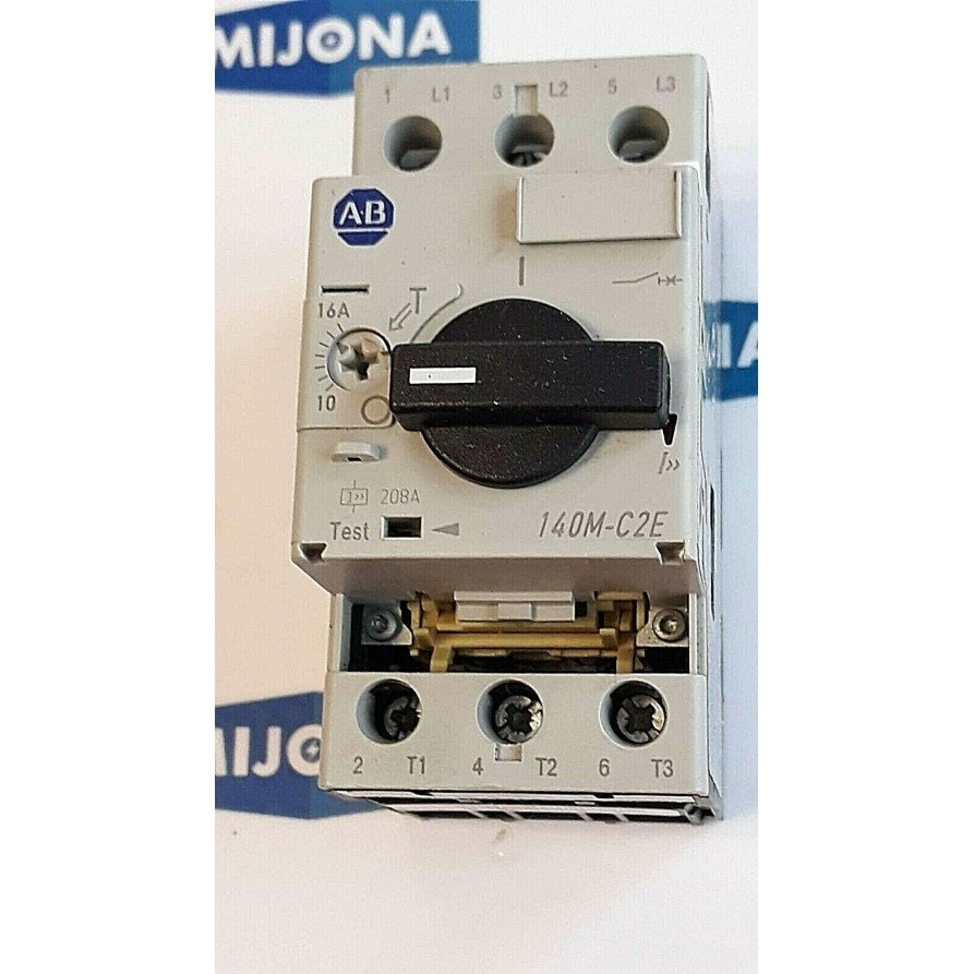 ALLEN BRADLEY 140M C2E C16 SER B 6KV 16A Motor Protection Circuit Breaker