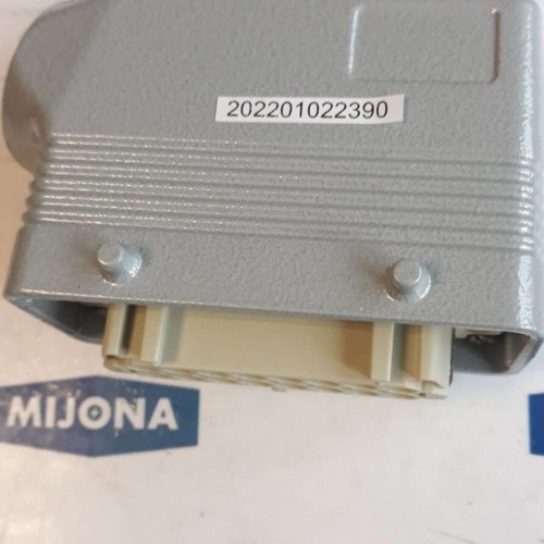 ILME 600V 16A 500V 6KV IP65 CONNECTOR Male Pin Plug Housing  (New old stock)