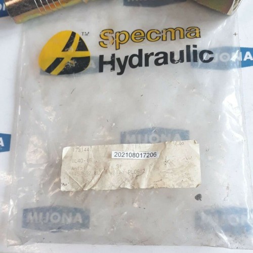 SPECMA HYDRAULIC IL40 16 1457662 60 PL0612 173144Y NEW OLD STOCK