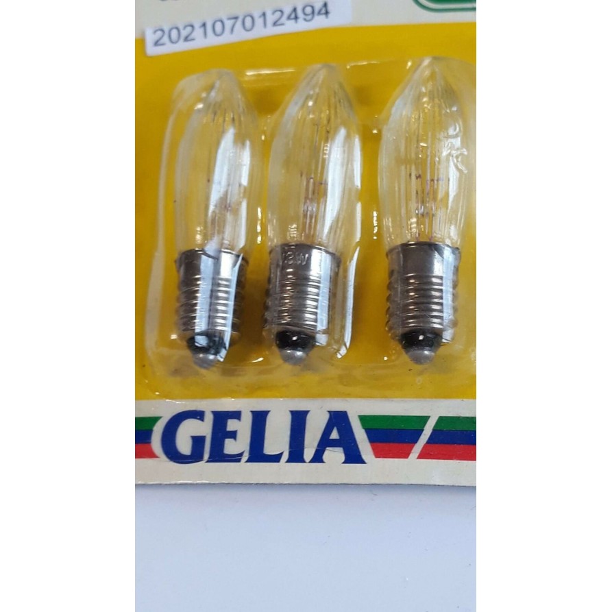 GELIA JULLAMPOR 04 0106129 55V 3W E10 top lamp electric candlestick PRICE FOR 3