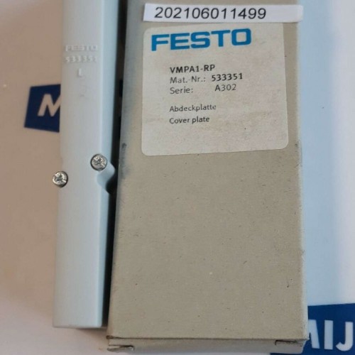 Festo VMPA1 RP 533351 COVER PLATE ABDECKPLATTE