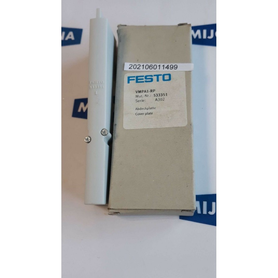 Festo VMPA1 RP 533351 COVER PLATE ABDECKPLATTE Festo VMPA1 RP 533351 COVER PLATE ABDECKPLATTE