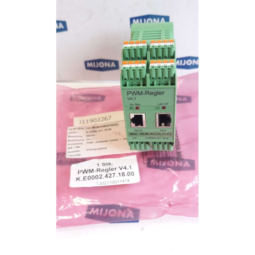 PWM REGLER V4 1 K E0002 427 18 00 TKSE E0002 427 18 00 NEW OLD STOCK