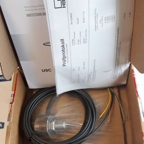 HBM TYP U9C  20KN 1MV Force Transducer 234710789 (new old stock)
