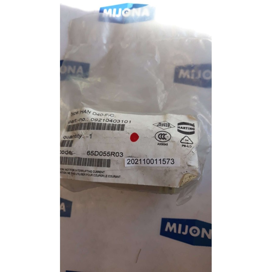 Harting 09210403101 HAN D40 F C