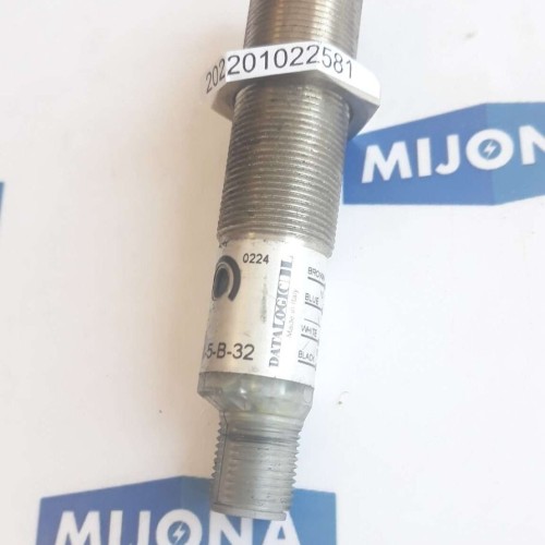 DATALOGIC S18M 5 B 32 SENSOR 10 30 VDC 150mA S18M-5-B-32
