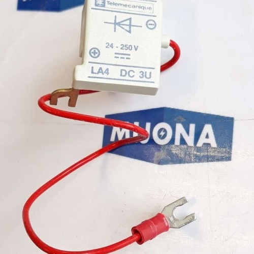 Telemecanique LA4 DC3U 023317 COIL SUPPRESSOR MODULE 24-250V DC NEW OLD STOCK