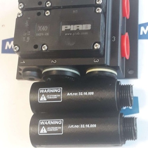 PIAB X40 X40F6-KN 0,5MPA 72PSI  X40F6 KN Vacuum Pump (NEW OLD STOCK)