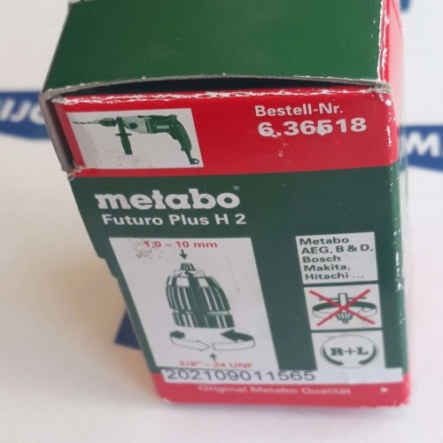 METABO 6 36518 FUTURO PLUS H 2 1-10mm 3/8 24unf for rotary drills and cordless