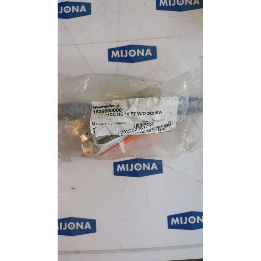 WEIDMULLER 1826680000 HDC HE 16 FT W O SCREW