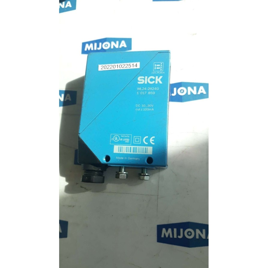 SICK WL24 2B240 1017859 WL24-2B240 DC 10 30V PHOTOELECTRIC SENSOR SICK WL24 2B240 1017859 WL24-2B240 DC 10 30V PHOTOELECTRIC SENSOR
