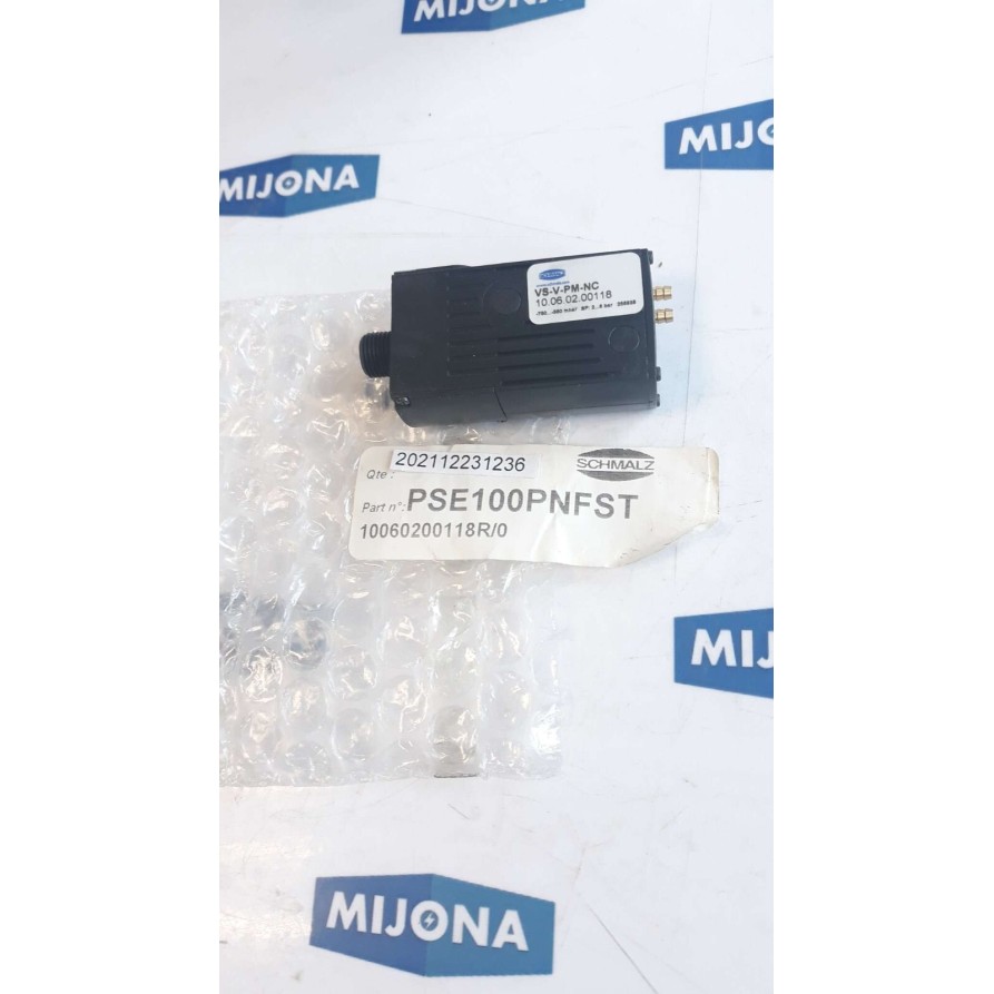 SCHMALZ VS V PM NC 10 06 02 00118 -750 -350MBAR 2-6BAR VS-V-PM-NC(New old stock SCHMALZ VS V PM NC 10 06 02 00118 -750 -350MBAR 2-6BAR VS-V-PM-NC(New old stock