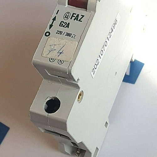 MOELLER FAZ G2A 220 380V AC BS 3871 240 415 AC 1-Pole Circuit Breaker