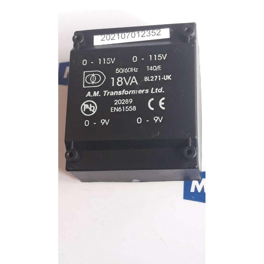 A M TRANSFORMERS LTD BL271 UK 0-115V 50 60HZ 0-9V