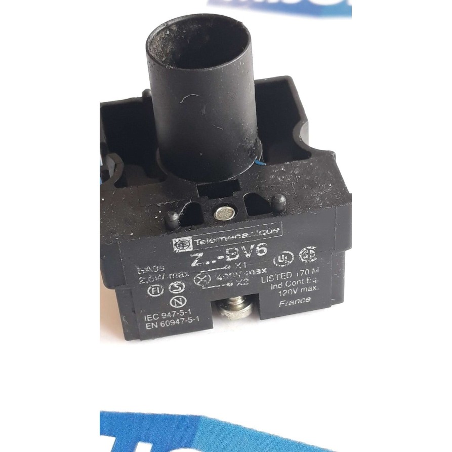 Telemecanique Z BV6 400V 2,6W Lamp Module Contact Block Telemecanique Z BV6 400V 2,6W Lamp Module Contact Block