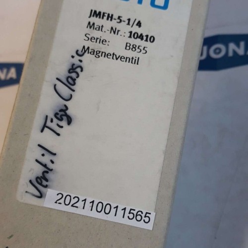 Festo JMFH 5 1 4 10410 SOLENOID VALVE MAGNEVENTIL 21-120psi new old stock