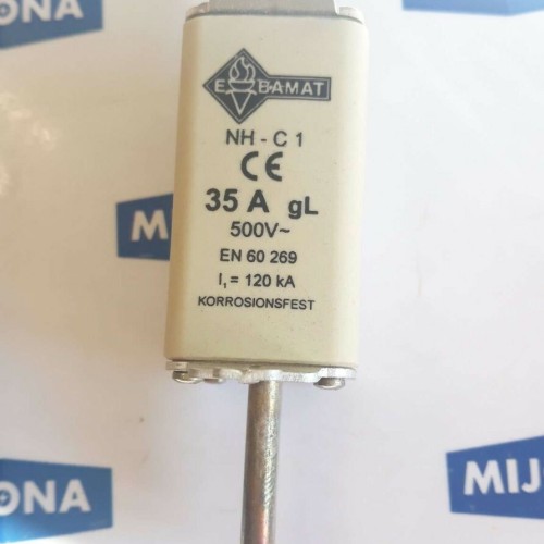 BALS EBAMAT NH C 1 35A gL 500V EN 60 269 120kA NEW OLD STOCK