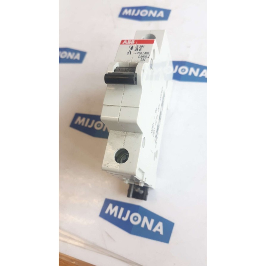ABB S201 B6 Miniature circuit breaker 230 400V 277 480 VA AC B6