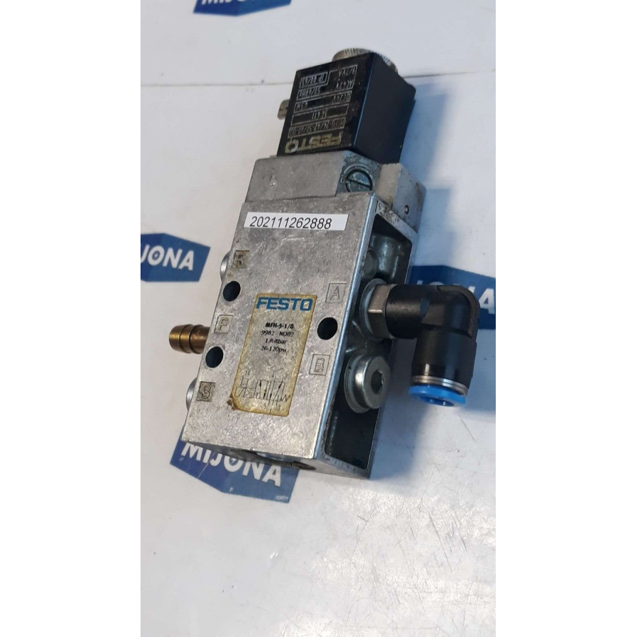 FESTO MFH 5 1 8 SOLENOID VALVE 9982 & COIL MSFG 24 42 50 60 0D