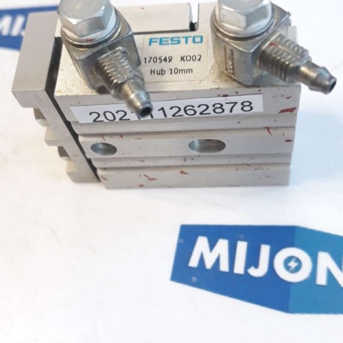 Festo 170549 HUB 10mm Mini Slide SLT-6-10-P-A SLT 6 10 P A