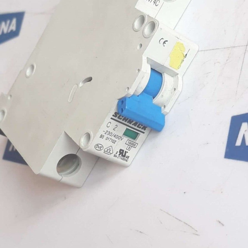 SCHRACK C 2 230V 400V BS 017102 Miniature Circuit Breaker SCHRACK C 2 230V 400V BS 017102 Miniature Circuit Breaker
