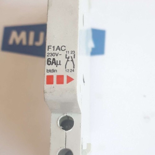 BTICINO F1AC 230V Auxiliary contact 1NO+1NC BTICINO F1AC 230V Auxiliary contact 1NO+1NC