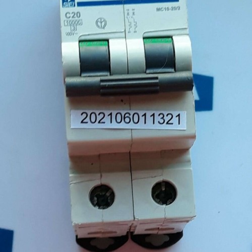 SIEI C20 2Pole Circuit Breaker C20 400V SIEI C20 2Pole Circuit Breaker C20 400V