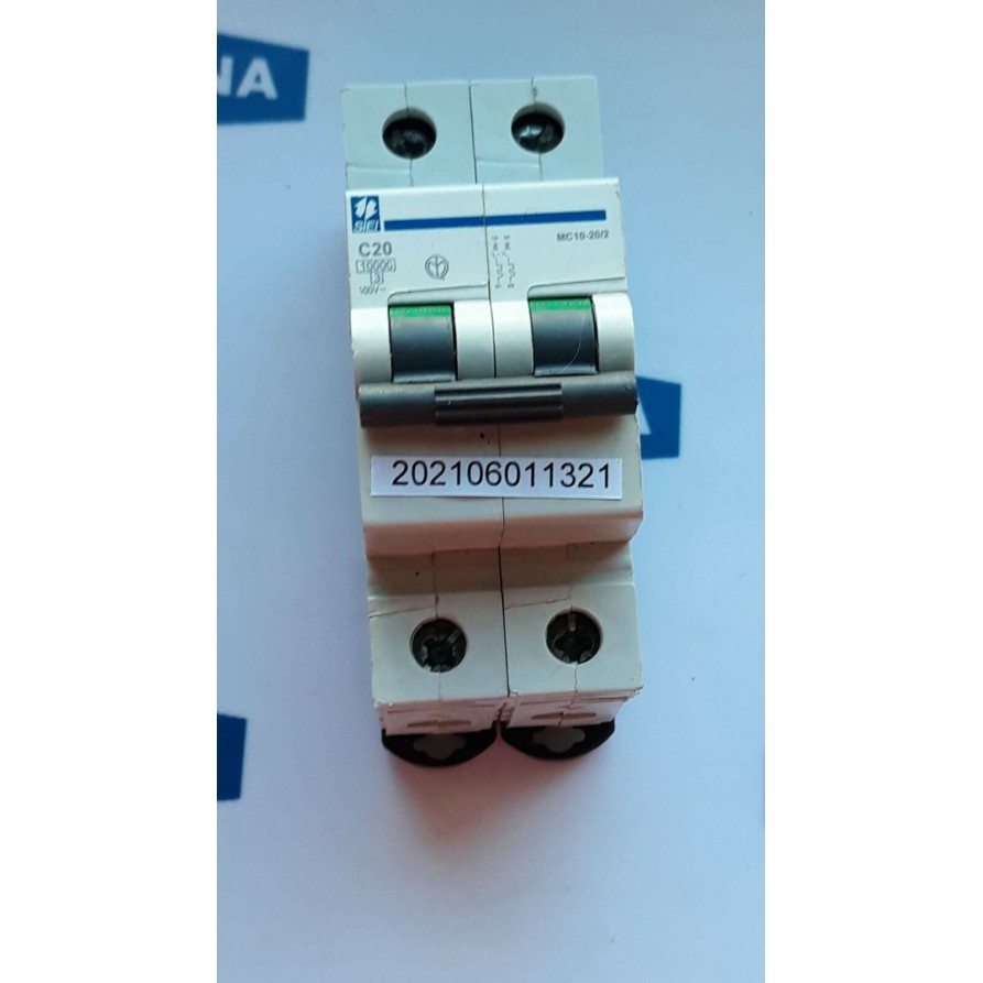 SIEI C20 2Pole Circuit Breaker C20 400V SIEI C20 2Pole Circuit Breaker C20 400V
