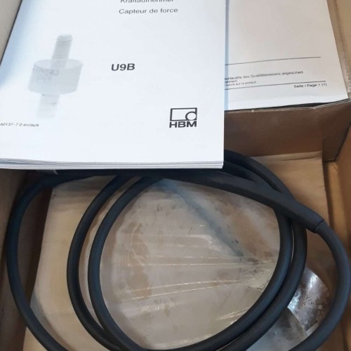 HBM TYP U9B  50KN 1MV Force Transducer 150913474 (new old stock)