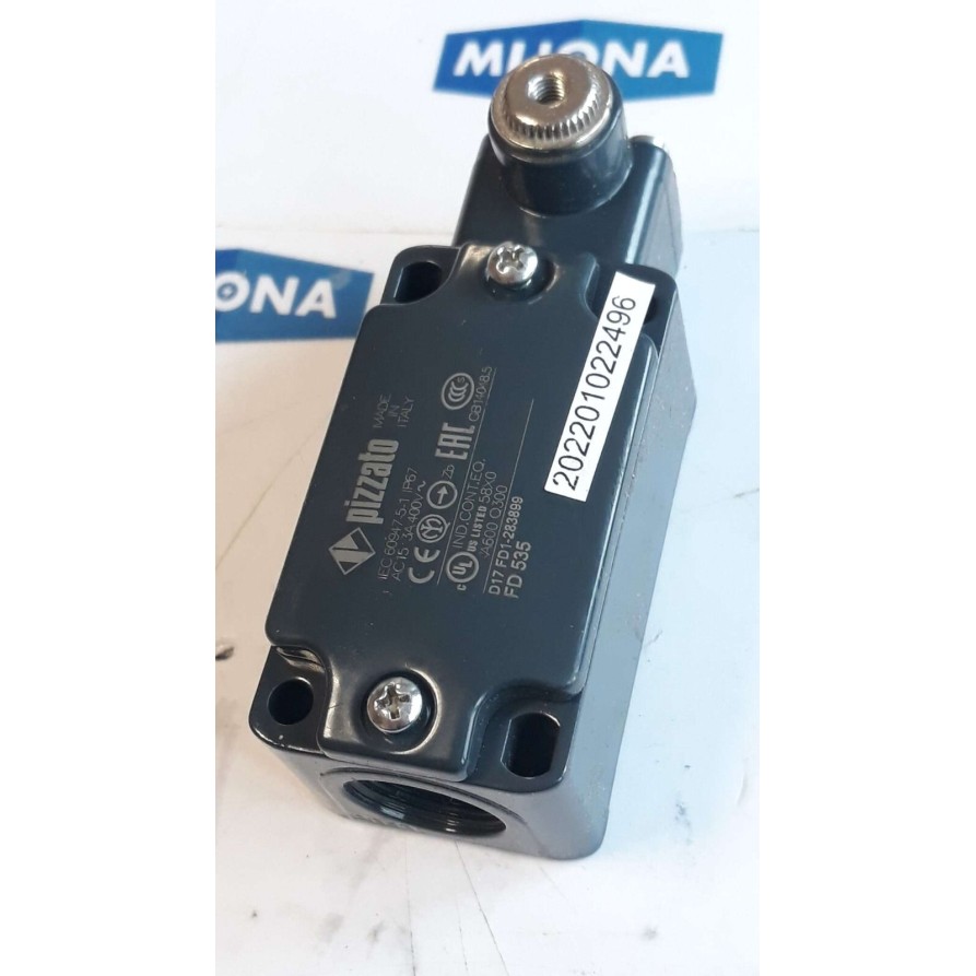 Pizzato FD 535 AC15 3A 400V LIMIT SWITCH D17 FD1 283899 FD535 Pizzato FD 535 AC15 3A 400V LIMIT SWITCH D17 FD1 283899 FD535