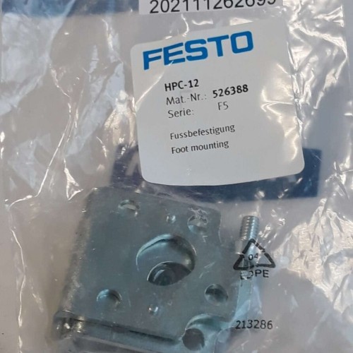 Festo HPC 12 526388 FOOT MOUNTING HPC-12 FUSSBEFESTIGUNG