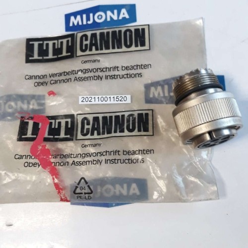 ITT CANNON 0038 CONNECTOR CA120001 36 18 11SPL