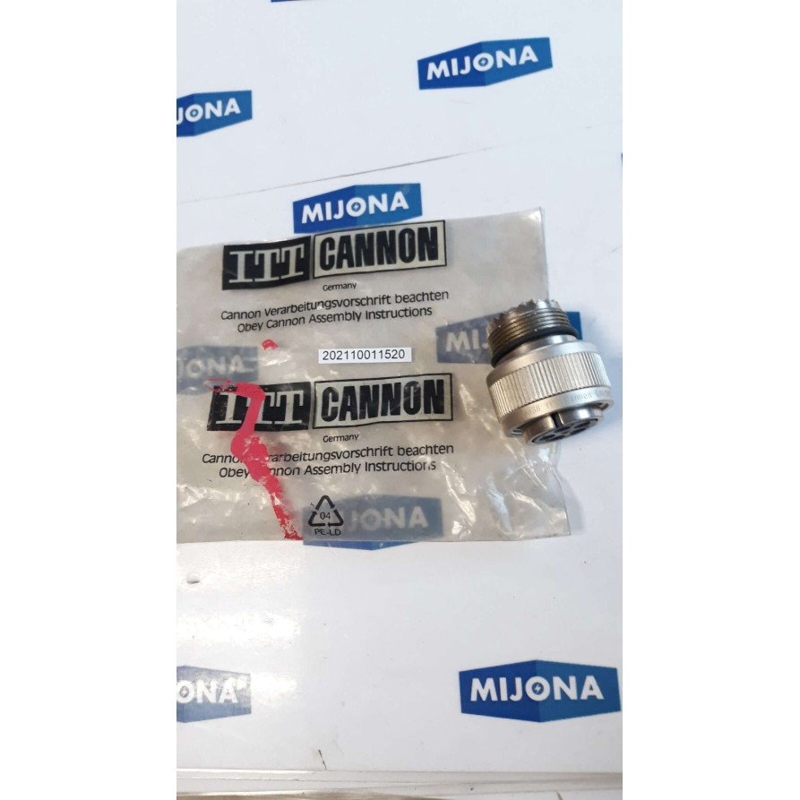 ITT CANNON 0038 CONNECTOR CA120001 36 18 11SPL