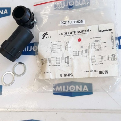 BURNDY UTG14PG UTG UTP BANTAM FOR USE WITH TRIM TRIO CONTACTS FCI New old stock
