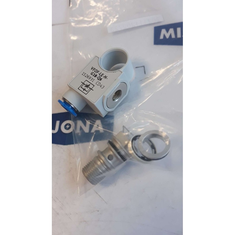 Festo VFOF LE H G18 Q6 1526931 SERIE CD43 ONE WAY FLOW CONTROL VALVE