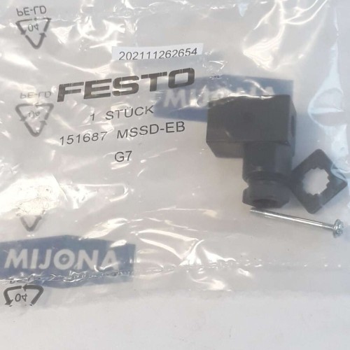 Festo 151687 MSSD EB PLUG SOCKET MSSD-EB Festo 151687 MSSD EB PLUG SOCKET MSSD-EB