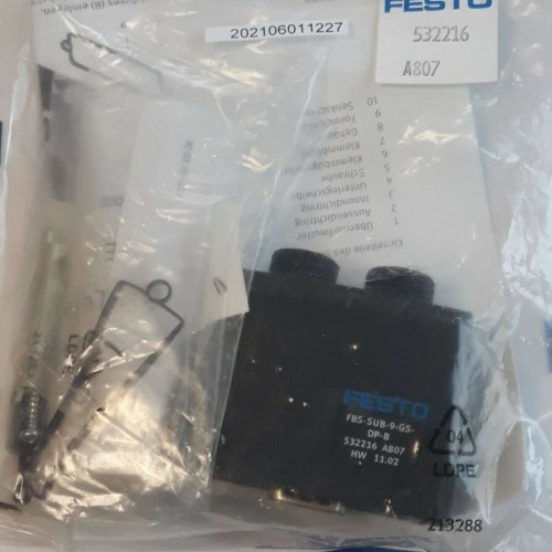 FESTO FBS SUB 9 GS DP 8 532216 Feldbusstecker Fieldbus connector FESTO FBS SUB 9 GS DP 8 532216 Feldbusstecker Fieldbus connector