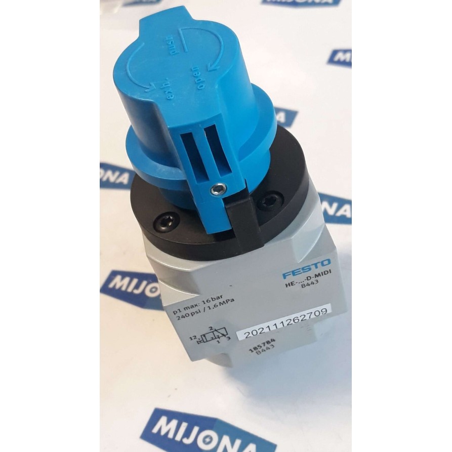 Festo HE D MIDI  185784 16BAR 240PSI 1.6MPA