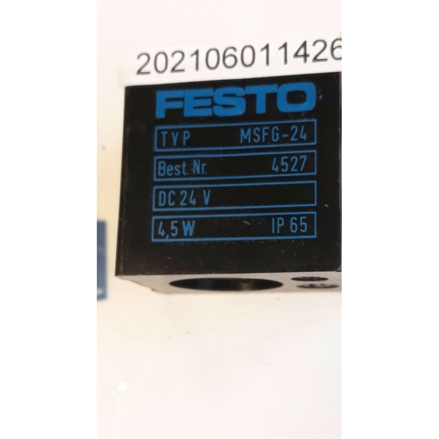 FESTO MSFG 24 DC 24V 4,5W IP65 Solenoid Coil
