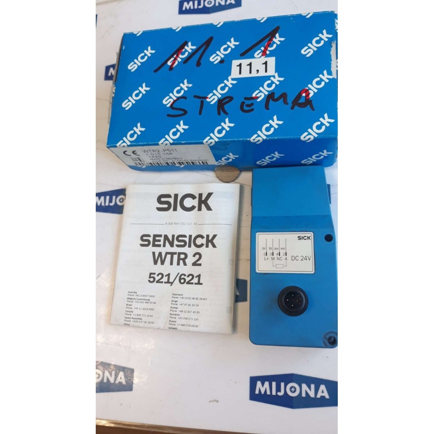 SICK WTR2-P511 1015158 WTR2 P511  1 015 158 PROXIMITY SWITCH