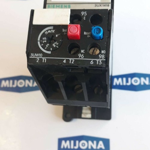SIEMENS 3UX1418 3UW1001 1E  3UW1001-1E 2.5-4A 660V