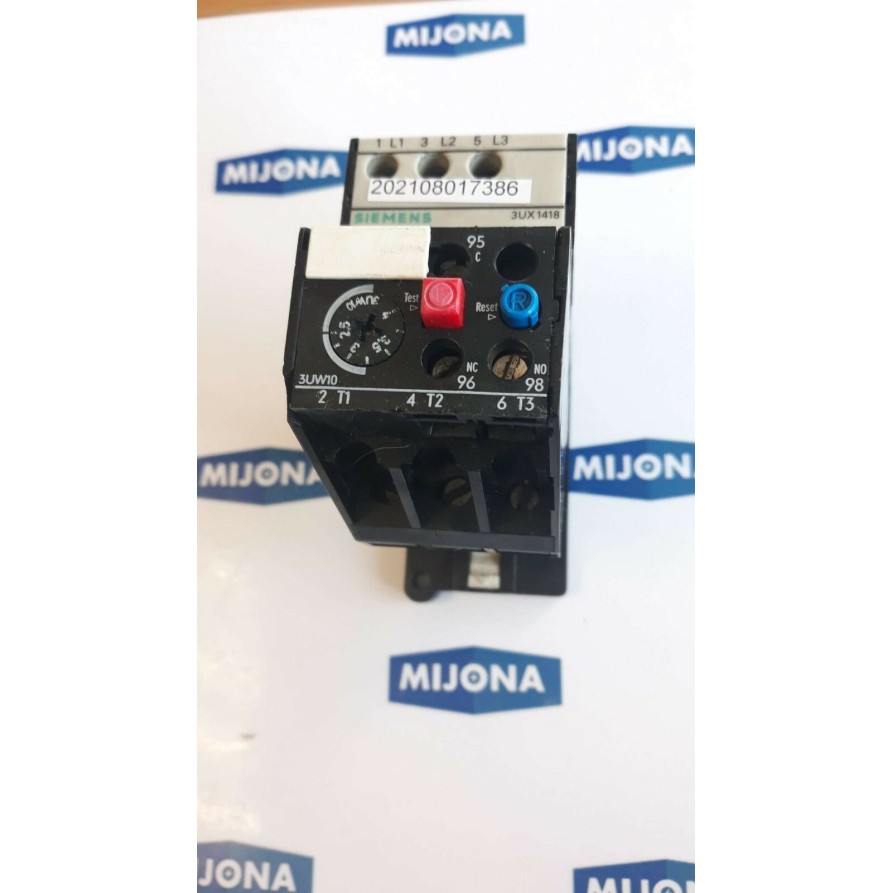 SIEMENS 3UX1418 3UW1001 1E  3UW1001-1E 2.5-4A 660V