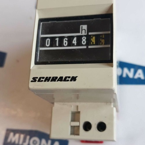 SCHRACK UWZ35V 05 21 5003 1 220-240V AC 50HZ 2W Hour Meter