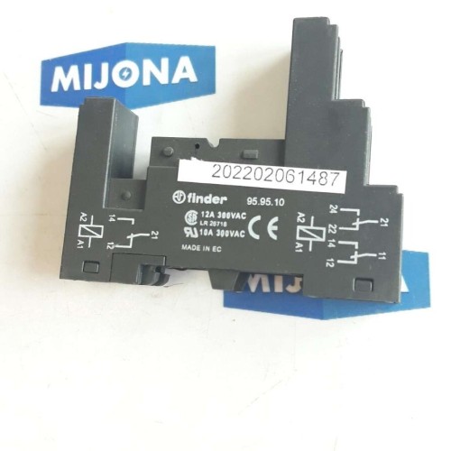 FINDER TYPE 95 95 10 SOCKET 12A 300VAC 10A 300VAC 95.95.10 FINDER TYPE 95 95 10 SOCKET 12A 300VAC 10A 300VAC 95.95.10