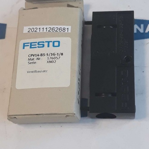 Festo CPV14 BS 5 3G 1 8 SOLENOID VALVE MAGNETVENTIL 176057 NEW OLD STOCK Festo CPV14 BS 5 3G 1 8 SOLENOID VALVE MAGNETVENTIL 176057 NEW OLD STOCK
