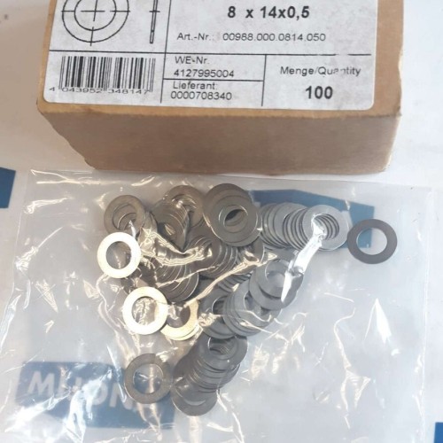 Passscheiben DIN 988 Stahl 8x14x0.5 Fitting Washer 00988 000 0814 050 Passscheiben DIN 988 Stahl 8x14x0.5 Fitting Washer 00988 000 0814 050
