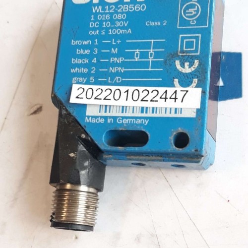 SICK WL12 2B560 1 016 080 DC 10 30V WL12-2B560 SICK WL12 2B560 1 016 080 DC 10 30V WL12-2B560